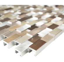 Carreaux de mosaïque avec profilé en aluminium