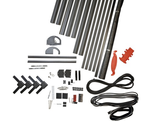 Pièces détachées pour un système de volet roulant en façade