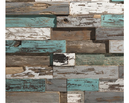 Revêtement mural en bois avec aspect vieilli