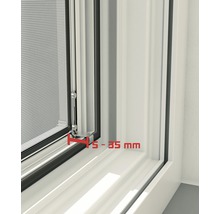 Moustiquaire pour fenêtre PLUS sans perçage blanc 100x120 cm-thumb-8