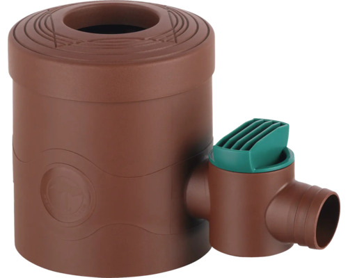 Filtre de descente pluviale avec séparateur de feuilles