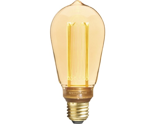 LED-Lampe im Vintage-Stil mit Schraubsockel