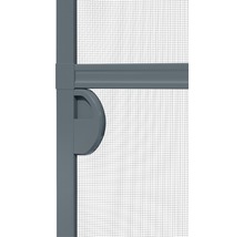 Moustiquaire cadre de serrage EXPERT pour portes anthracite 120x240 cm-thumb-13