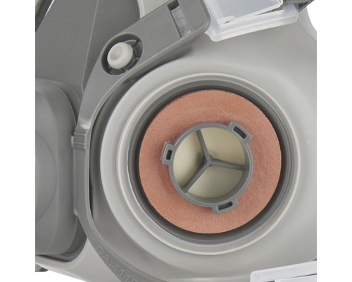 Gros plan d''un masque respiratoire avec filtre