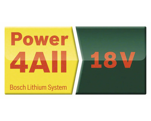 Power for All 18 volts Système lithium Bosch
