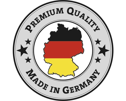 Premium Qualität Made in Germany Siegel