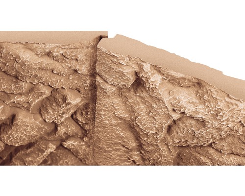 Detailaufnahme einer Felswand für Aquarien und Terrarien