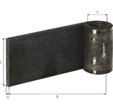 Charnière à souder brute ⌀ 13 mm, bord-paumelle 80 mm-thumb-1