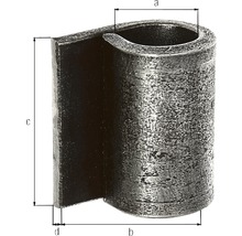 Charnière à souder brute ⌀ 16 mm, bord-paumelle 25 mm-thumb-1
