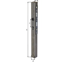 Image d''une serrure de porte avec dimensions