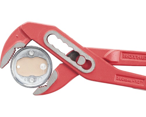 Pince multiprise Rothenberger avec pièce ronde