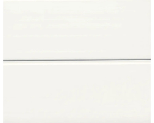 Panneau en plastique 8x100x2600 mm uni blanc