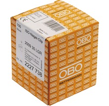 OBO 200935LGR ISO Nagel-Clip für Kabel 9 mm grau 100 Stück 2227738
