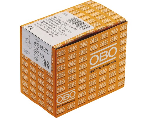 OBO Bettermann Klemmclip Verpackung