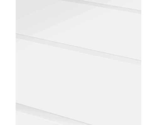 Weisse Holzpaneele im Detail