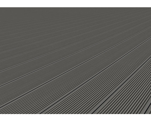 Lames de terrasse en matériau rainuré