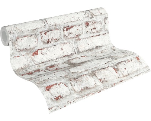 Tapetenrolle mit Backsteinmuster