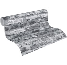 Tapetenrolle mit Steinmauer-Motiv