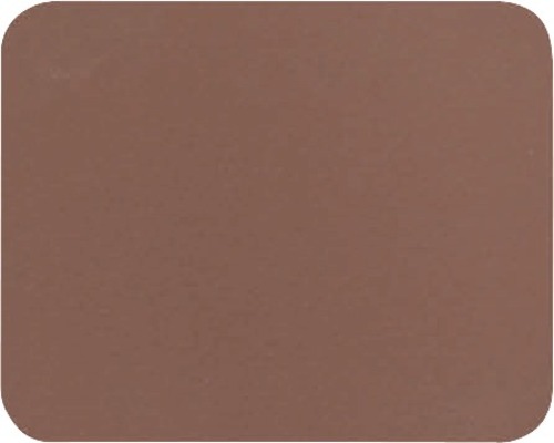 Braun getönte Farbprobe