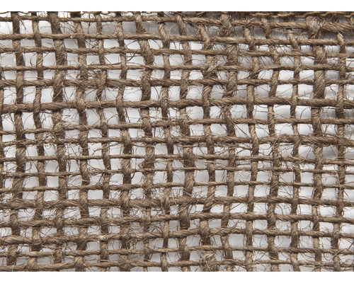 Gros plan de tissu de jute