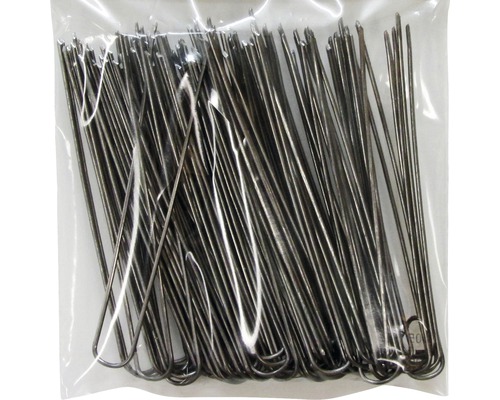 Paquet d''agrafes métalliques pour la fixation de tissu de jardin