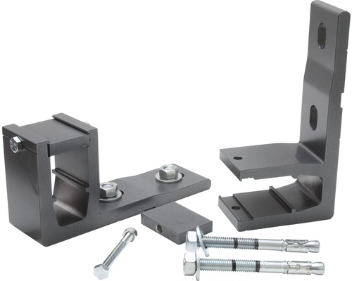Kit de support métallique avec vis et boulons pour l''installation