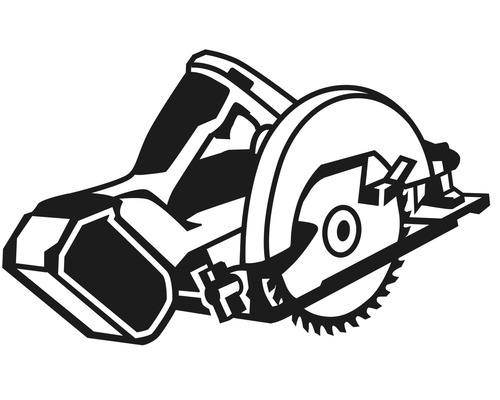 Illustration de scie circulaire