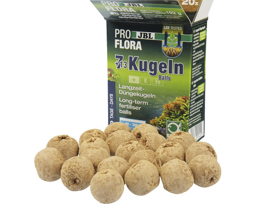 JBL ProFlora 7 plus 13 Boules engrais longue durée pour plantes d''aquarium