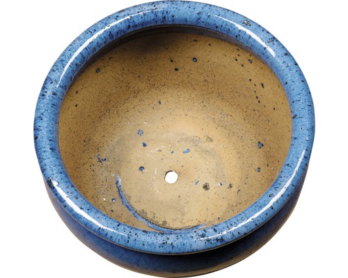 Blumentopf aus Keramik mit Loch im Boden