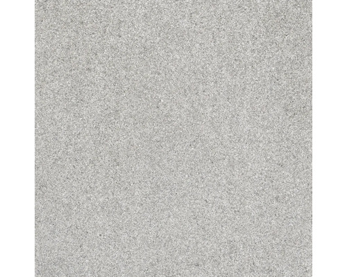 Texture d'une moquette en feutre aiguilleté gris avec une surface granuleuse.