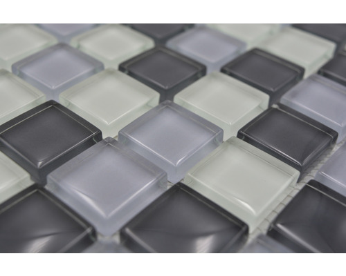 Carreaux de mosaïque en verre de forme carrée