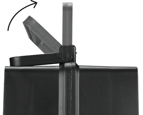 Drehbares Gehäuse einer Lampe