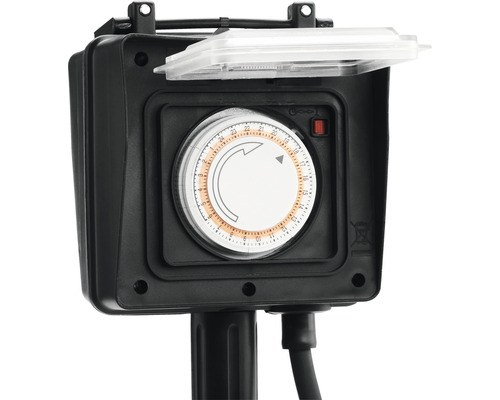 Zeitschaltuhr für den Aussenbereich