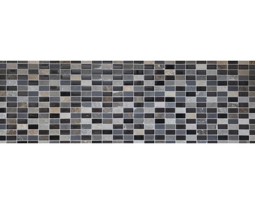 Mosaïque avec aspect verre et pierre
