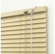 SOLUNA DIM-OUT Alu-Jalousie 210 x 170 cm beige, mit 20% mehr Lamellen zur besseren Verdunkelung