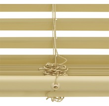SOLUNA DIM-OUT Alu-Jalousie 210 x 170 cm beige, mit 20% mehr Lamellen zur besseren Verdunkelung