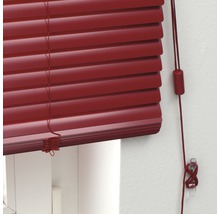 SOLUNA DIM-OUT Alu-Jalousie 210 x 170 cm rot, mit 20% mehr Lamellen zur besseren Verdunkelung