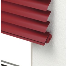 SOLUNA DIM-OUT Alu-Jalousie 210 x 170 cm rot, mit 20% mehr Lamellen zur besseren Verdunkelung