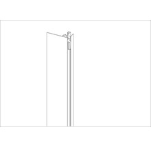 Vue détaillée d''un profilé de construction