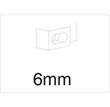 Abbildung einer 6 Millimeter Seilklemme