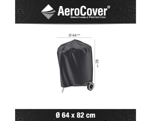 Housse de protection pour barbecue, dimensions 64 x 82 cm