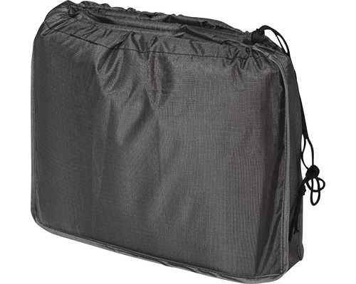 Grauer Schlafsack Packsack mit Kordelzug