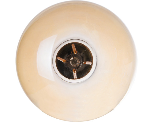 Nahaufnahme einer klaren Glühbirne