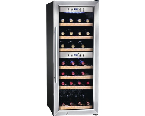 Cave à vin avec plusieurs étagères pour stocker les bouteilles de vin