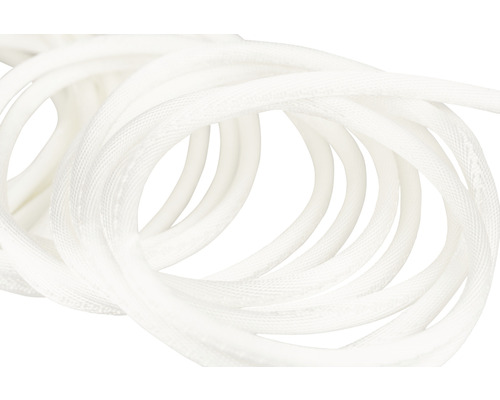 Cordon textile blanc