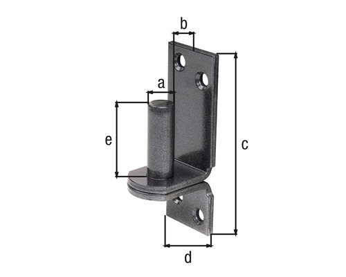 Dimensions d''une penture de porte