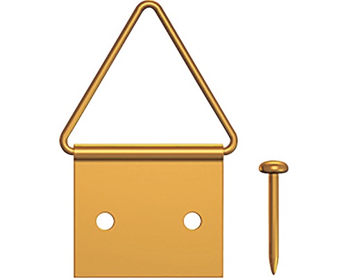 Bilderhaken mit Nagel zur Befestigung von Bildern