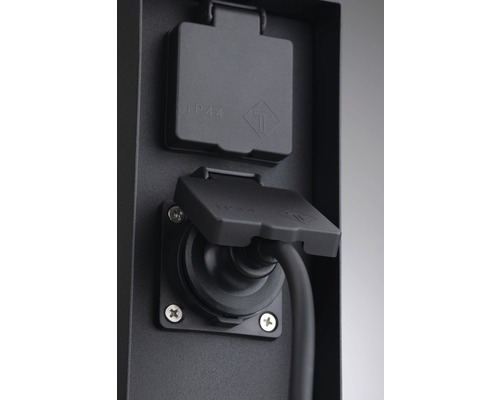 Prise extérieure avec indice de protection IP44 et câble