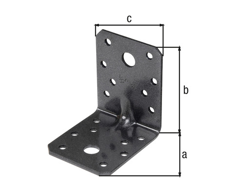 Equerre d''assemblage avec indications de dimensions
