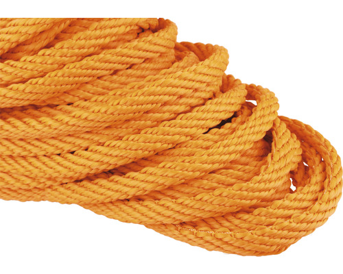 Cordon tressé en fibres naturelles